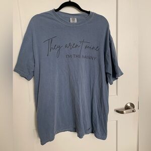 Blue Graphic T-Shirt XL